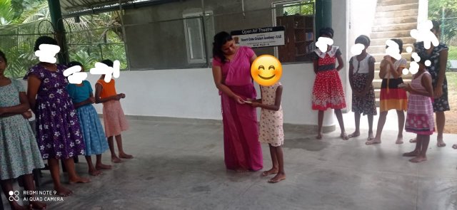 ස්පුට්නික්  බාලිකා ළමා නිවාසයේ දැරියන් සදහා ළමා කෙටි චිත්‍රපට ප්‍රදර්ශනය 
